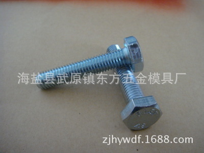 低价供应六角螺丝 德标,美标(图) - 低价供应六角螺丝 德标,美标(图)厂家 - 低价供应六角螺丝 德标,美标(图)价格 - 海盐县武原镇东方五金模具厂 - 