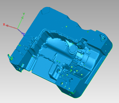 模具型腔的3D扫描检测