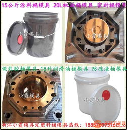 黄岩注塑模具 5l食品桶塑料模具 黄岩注塑模具 5l密封桶塑料模具